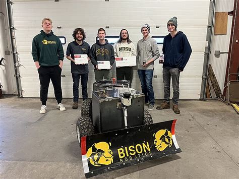 NDSU Team Takes First Place In Autonomous Snowplow Competition North