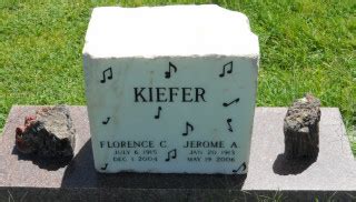 Florence Carolyn Hickner Kiefer Memorial Find A Grave