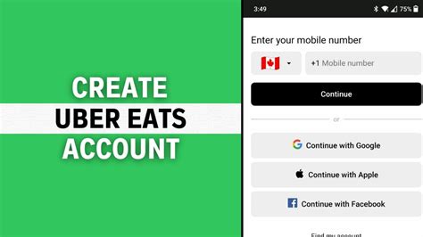 How To Create Uber Eats Account Full Guide Youtube