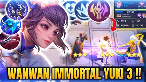 Wanwan Yuki Immortal Full Stack Damage The Real Wanwan Vs