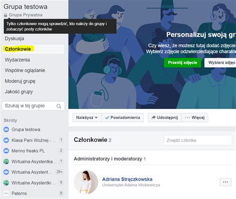 Jak nadać dostęp do grupy na Facebooku wirtualnej asystentce Virtual