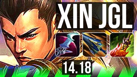 XIN ZHAO Vs LEE SIN JGL 2500 Games 6 2 11 EUW Master 14 18