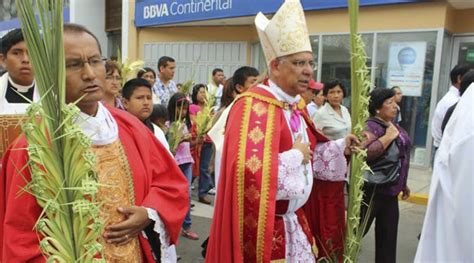 Domingo de Ramos Prelatura de Yauyos Cañete y Huarochirí