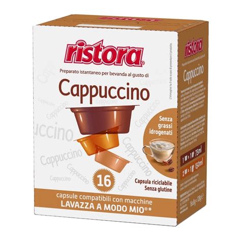 Capsules Compatibles A Modo Mio Lavazza Cappuccino