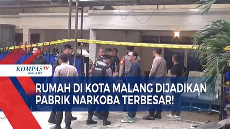 BREAKING NEWS Polri Gerebek Pabrik Narkoba Terbesar Di Indonesia YouTube