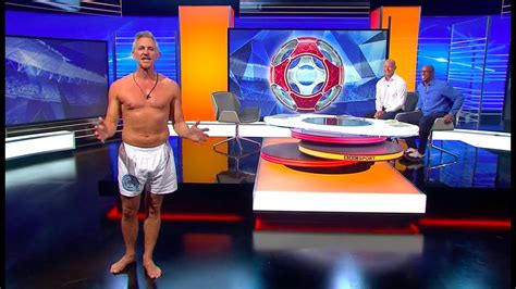 Gary Lineker Presents Match Of The Day In His Underwear Youtube