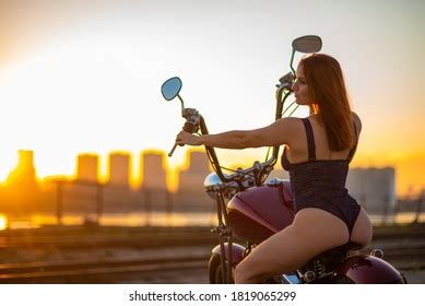 Redhaired Woman Sexy Lingerie High Heels Stock Photo Shutterstock