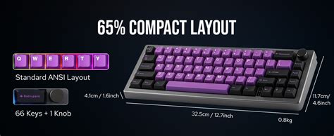 Amazon Epomaker Ek Wireless Gaming Keyboard Hot Swappable Gasket Mechanical Keyboard