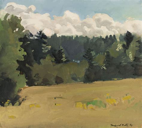 South Meadow Fairfield Porter 1963 Oil On Canvas 18 18 X 20 18