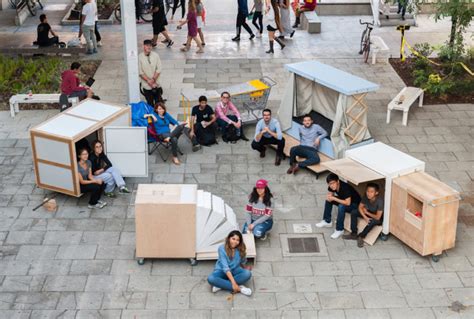 Arquitetura Anti Morador De Rua - Estudantes de arquitetura desenvolvem abrigos para moradores de rua ...