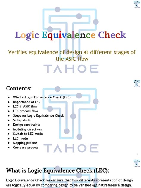 Logic Equivalence Check Pdf Logic Synthesis Information Age