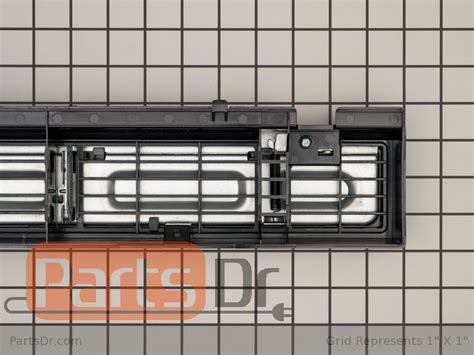 Wpw10310713 Whirlpool Microwave Vent Grille Black Parts Dr