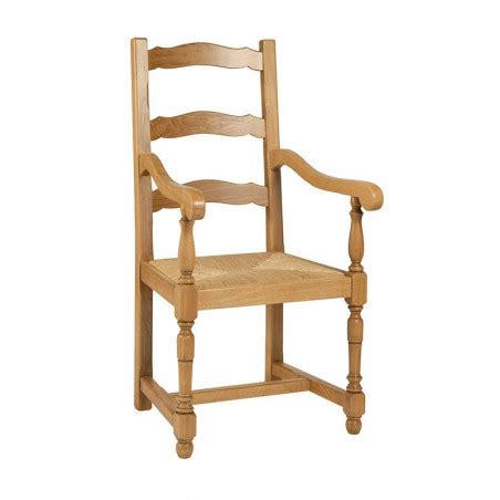 Fauteuil Rustique en Bois de Chêne Français et Paille 850 Le Chaisier