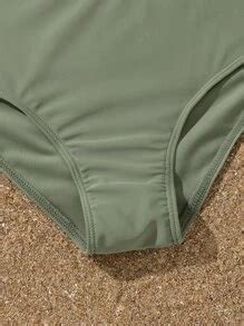 Tween Girl Tropical Print Ruffle Hem Bikini Set With Beach Skirt Summer