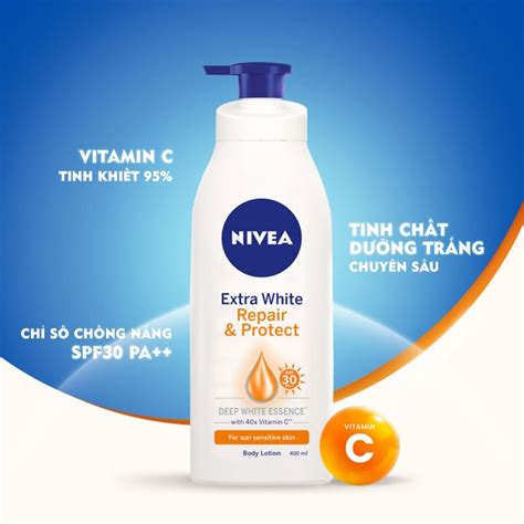 Dưỡng Thể Chống Nắng Dưỡng Trắng Nivea Extra White Repair And Protect