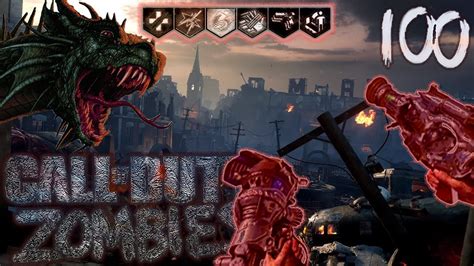 GOROD KROVI ROUND 100 EVERY MAP CHALLENGE BLACK OPS 3 ZOMBIES IN