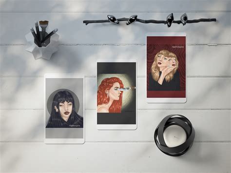 Мрачные метафорические карты. on Behance