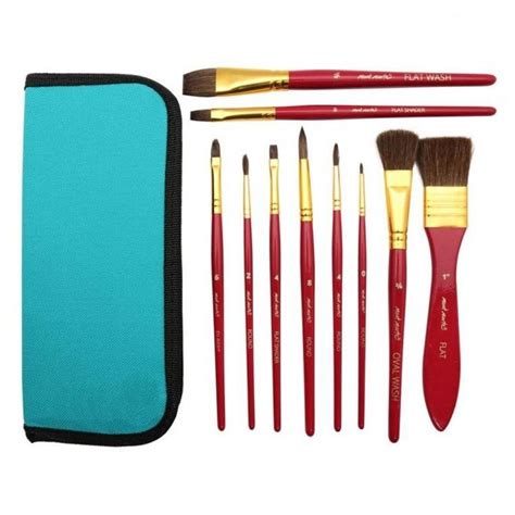 Set Pincel Daler Rowney Simply Cerda Natural Oleo X Papeleria