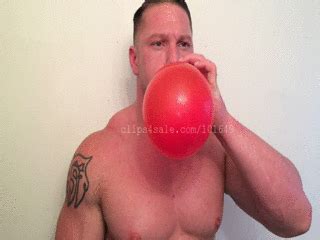 Brock Blowing Balloons Video MP Hot Guys Blowing Up Balloons