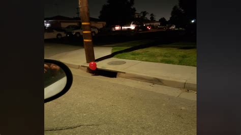 'It' red balloons popping up in California neighborhood storm drains - ABC11 Raleigh-Durham