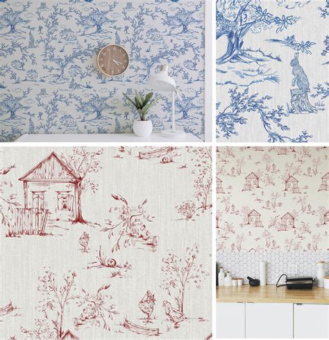 Toile De Jouy Pattern Seamless Behance