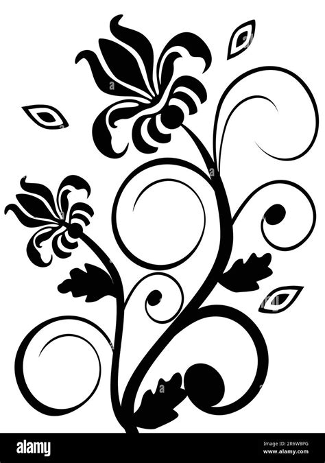 Vector Illustration Of A Floral Background Stock Vector Image And Art Alamy