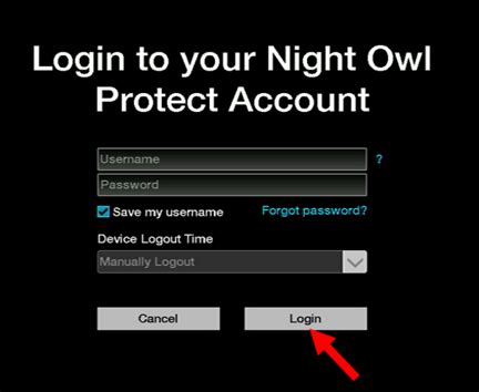 Adding A Device To The Night Owl Protect App IOS NightOwl SP