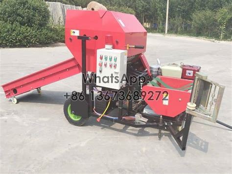 Silage Baler Machine 50 Type Round Silage Baling Equipment From Taizy