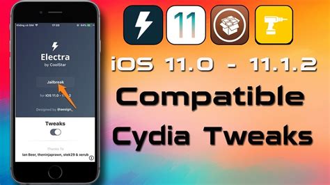 Compatible Ios 11 X 11 1 2 Cydia Tweaks On Electra Jailbreak Youtube