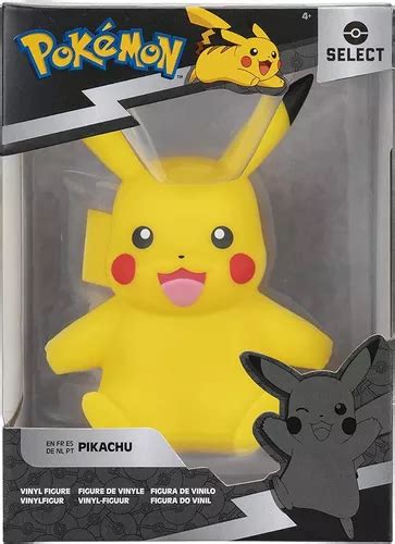 Boneco de vinil Pokémon Select Pikachu de 10 cm MercadoLivre