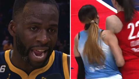 Nba Wnba Sc Ne Scandaleuse Contre Caitlin Clark Draymond Green S