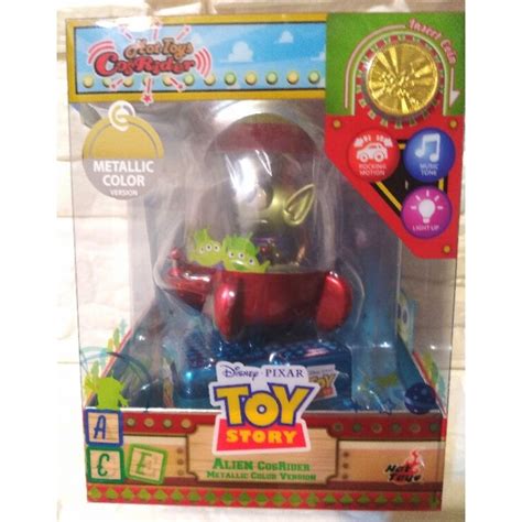 HOT TOYS出品 Cosrider 電動搖搖車系列 CSRD 三眼怪火箭造型金屬色特別版 有拆檢未使用品 蝦皮購物