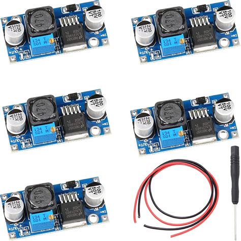 Amazon DKARDU 5 Pcs LM2596S DC DC 3 2 46V To 1 5 35V 3A Buck