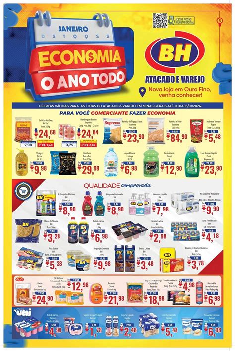 Catálogo Supermercados BH Válido até 15 de jan