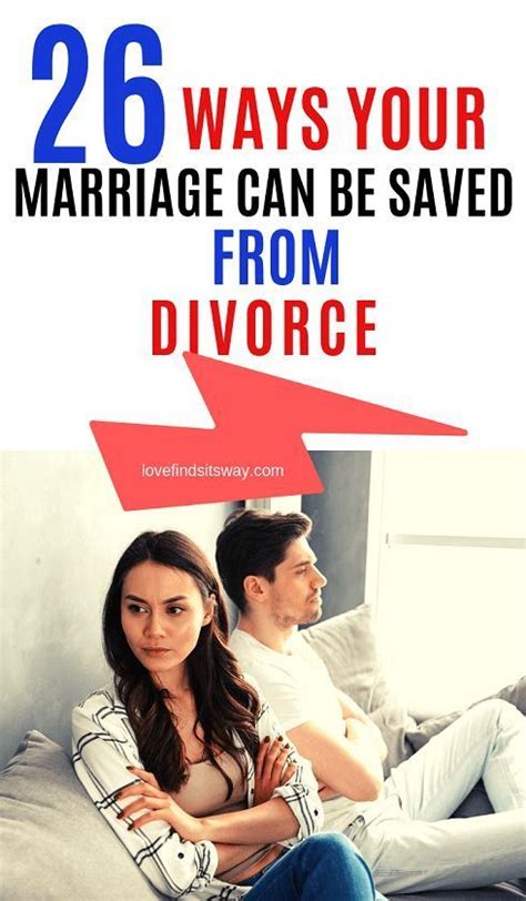 26 Ways Your Marriage Can Be Saved From Divorce Artofit