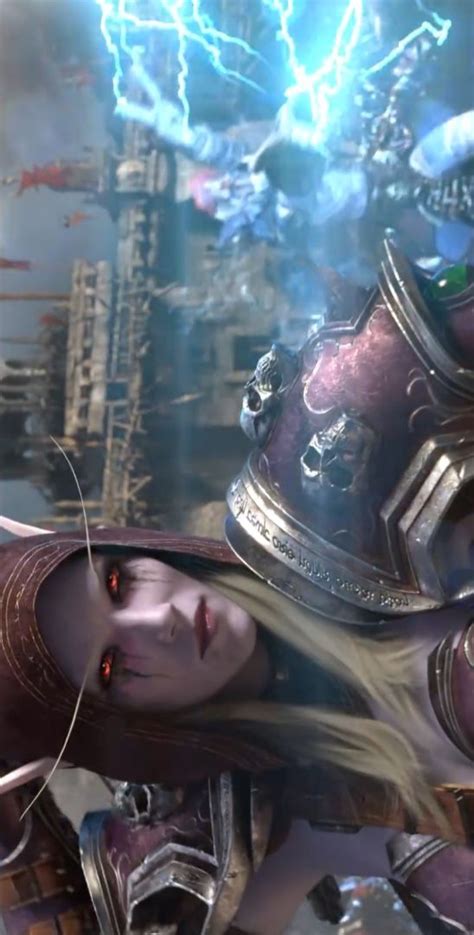 World Of Warcraft Sylvanas From The New Trailer Battle For Azeroth