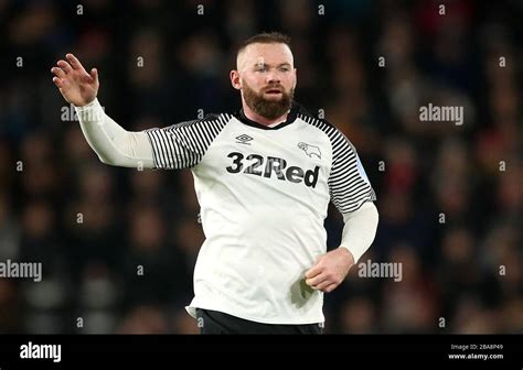 Derby County's Wayne Rooney Stock Photo - Alamy