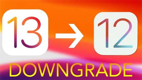 Come Effettuare Il Downgrade Da Ios 13 Beta A Ios 12 E Risolvere I Problemi