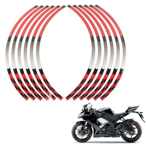 17 Rim Stripes Wheel Tape Sticker Decals For KAWASAKI NINJA 1000 R SX