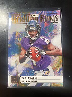 2023 Panini Donruss Rookie Gridiron Kings RGK 9 Zay Flowers RC EBay