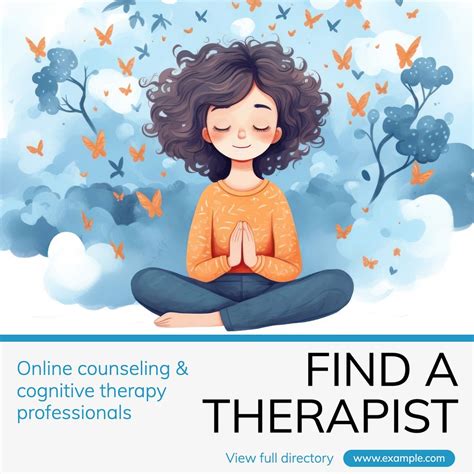 Find Therapist Instagram Post Template Free Editable Template Rawpixel