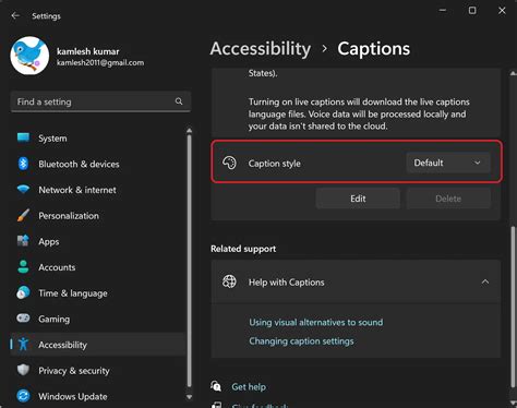 Cómo habilitar o deshabilitar subtítulos en vivo en Windows 11