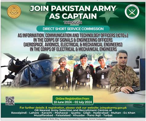 Join Pak Army As Captain Jobs Lady Cadet Course Lcc