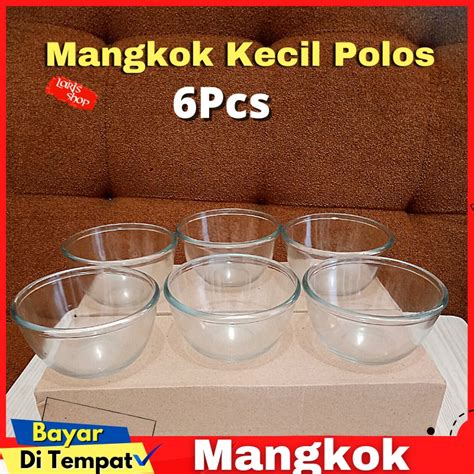 Jual Mangkok Mangkuk Kecil Kaca Beling Polos Shopee Indonesia