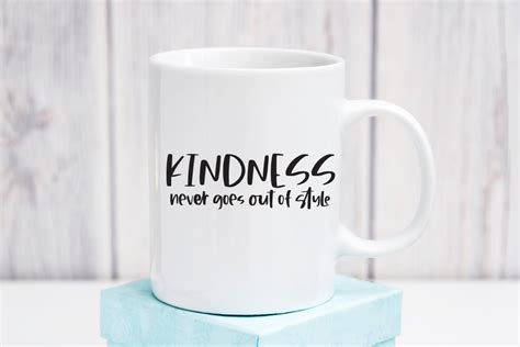 Kindness Never Goes Out Of Style SVG Graphic By Spoonyprint Creative