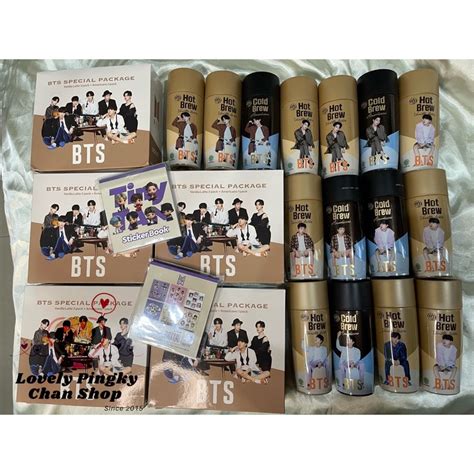 Jual Termurah Bts Paldo Special Package Ready Jin Suga Rare Hot Cold Brew Ready Vanilla Termurah