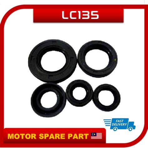 YAMAHA LC135 OIL SEAL SET ENGINE SEAL OIL SEAL GETAH SEAL SET LC 135 LC