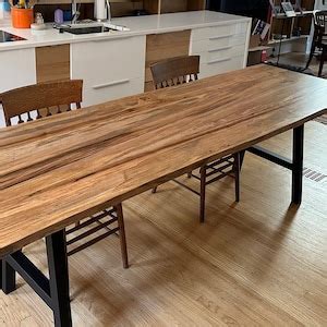 Live Edge Wormy Maple Tables Amish Made High Quality Dining