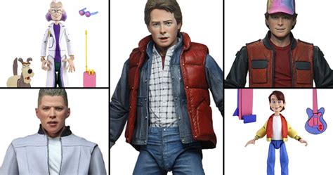 New Back to the Future Action Figures from NECA Include Animated Series ...