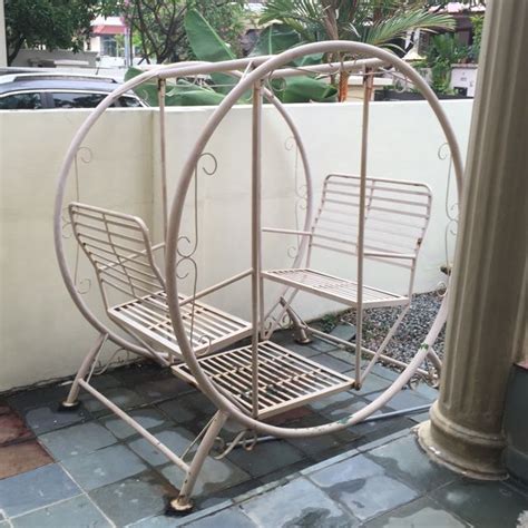 Garden Swing Metal, Outdoor, Furniture & Home Living, Outdoor Furniture ...